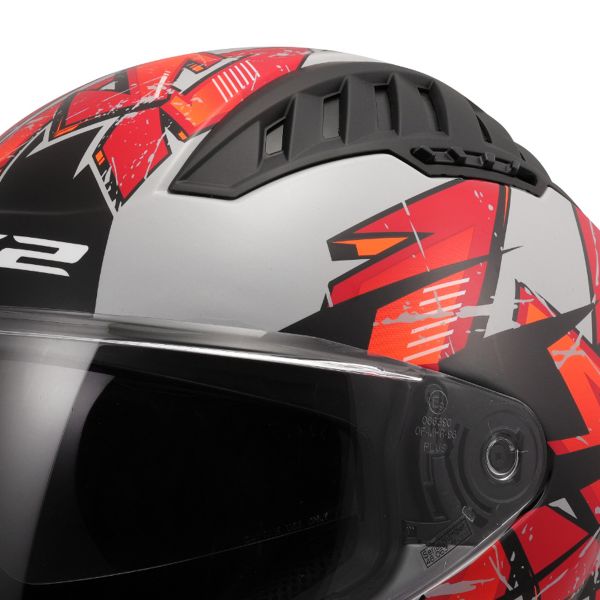 LS2 Copter II Kanji Light Grey OF600