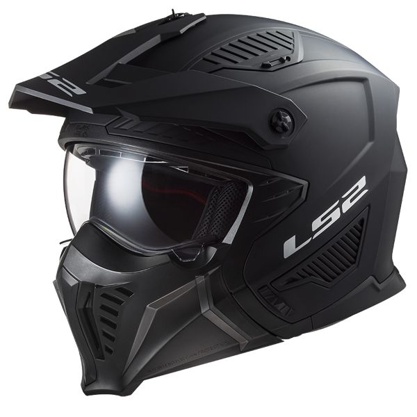 Casque Jet LS2 Drifter Matt Black OF606
