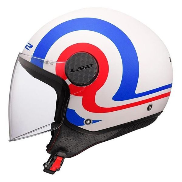 LS2 Sphere Lux II Urby White Blue Red OF558