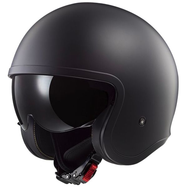 Casque Jet LS2 Spitfire II Matt Black OF599 Casque Jet LS2 Spitfire II Matt Black OF599