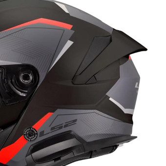 LS2 Verso II Air Black Red OF618