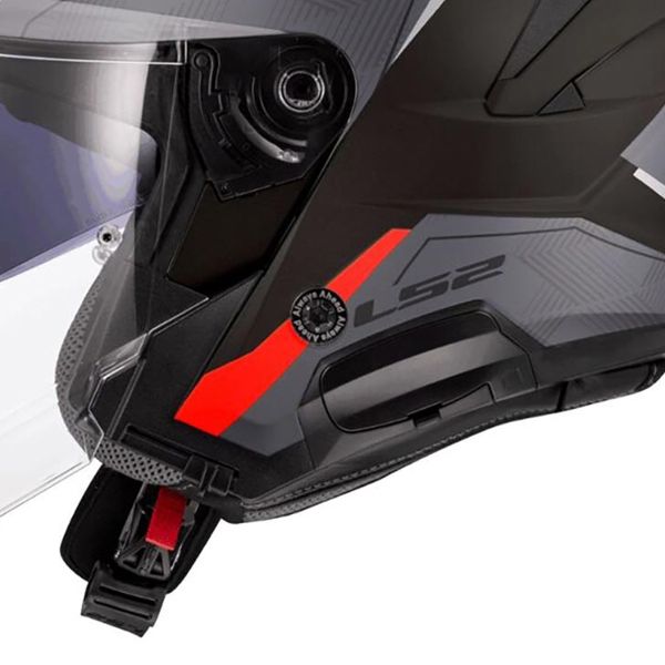 LS2 Verso II Air Black Red OF618