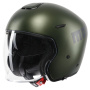 Casque Jet Momo Design Aero Matt Military Green Anthracite