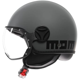 Casque Jet Momo Design FGTR Classic Matt Grey Black Casque Jet Momo Design FGTR Classic Matt Grey Black