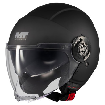Casque Jet MT Viale SV S Pure A1 Matt