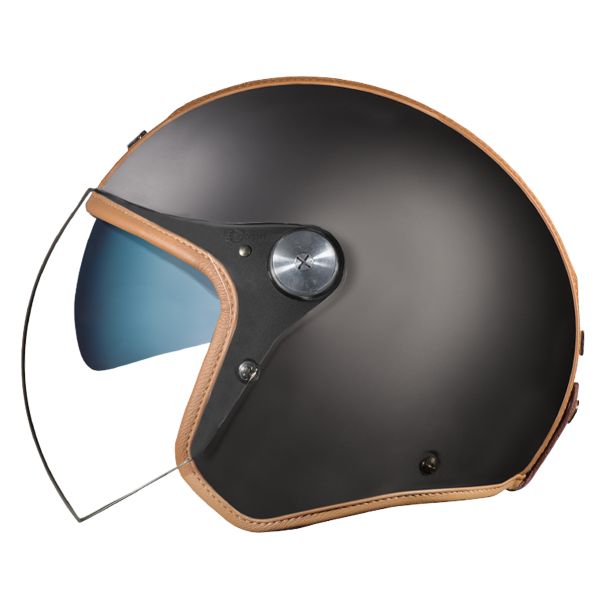 Casque Jet Nexx X.G30 Groovy Black Camel Matt Casque Jet Nexx X.G30 Groovy Black Camel Matt