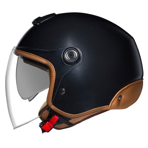 Casque Jet Nexx Y.10 Sunny Black Mat Camel Casque Jet Nexx Y.10 Sunny Black Mat Camel