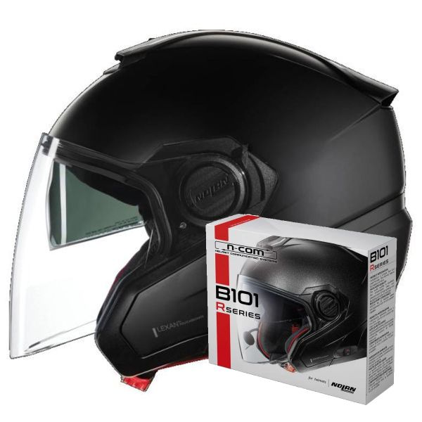 Casque Jet Nolan N40-5 06 Classico 302 + Kit Bluetooth B101R