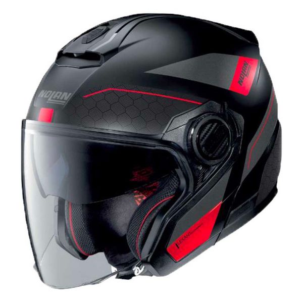 Casque Jet Nolan N40 5 Pivot N-Com 25