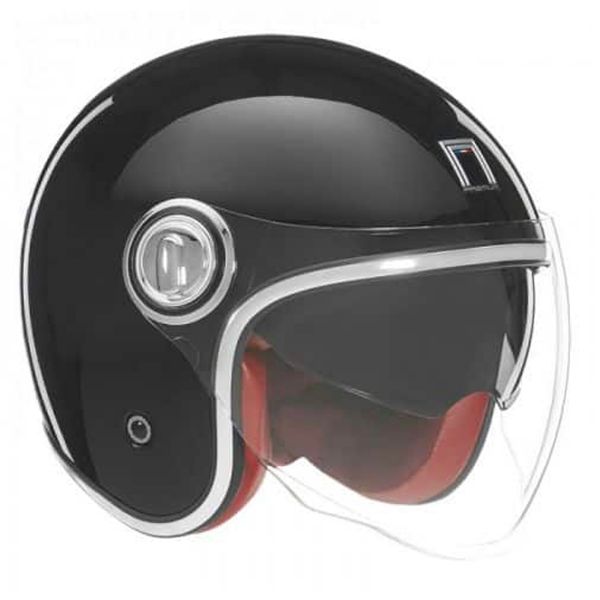 Casque Jet NOX Heritage Shiny Black Casque Jet NOX Heritage Shiny Black