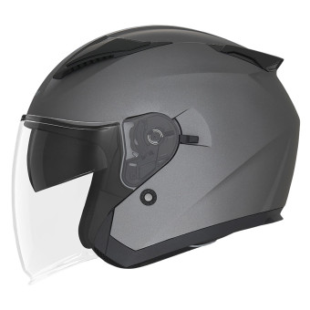 Casque Jet NOX N129 Matt Titanium