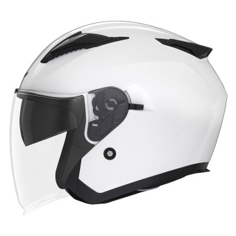 Casque Jet NOX N129 Pearl White