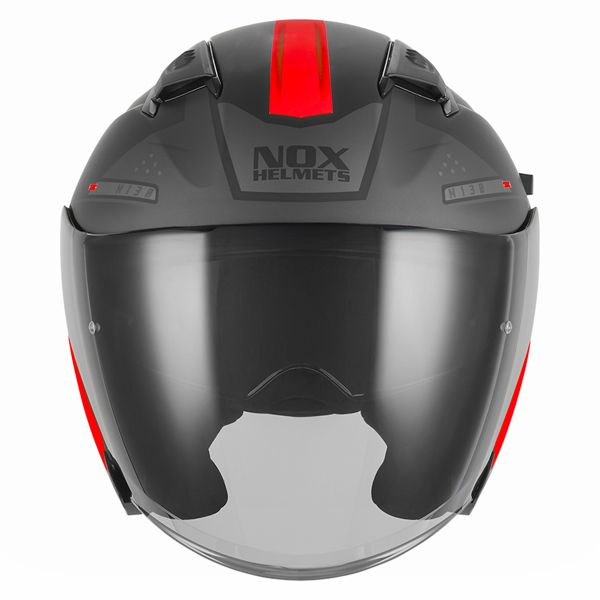 NOX N130 Ekto Mat Black Red