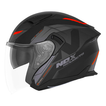 N130 Klint Matt Black Orange