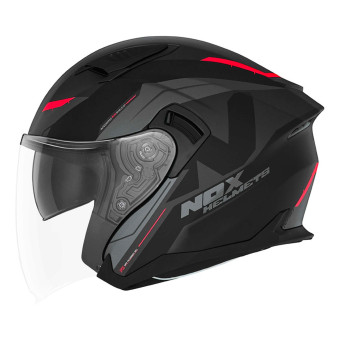 N130 Klint Matt Black Red