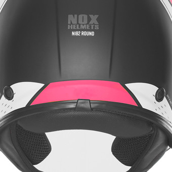 NOX N182 Round Mat Black Pink