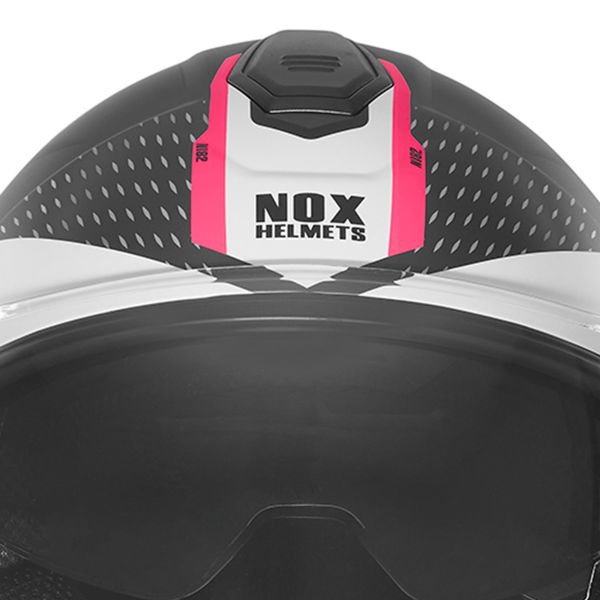 NOX N182 Round Mat Black Pink