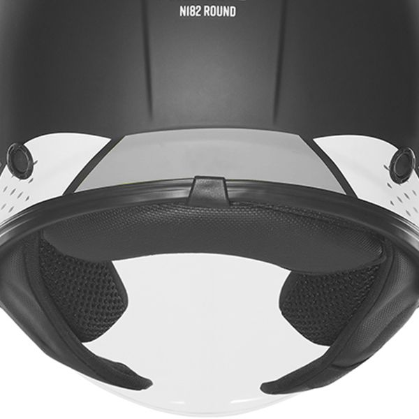 NOX N182 Round Mat Black Silver