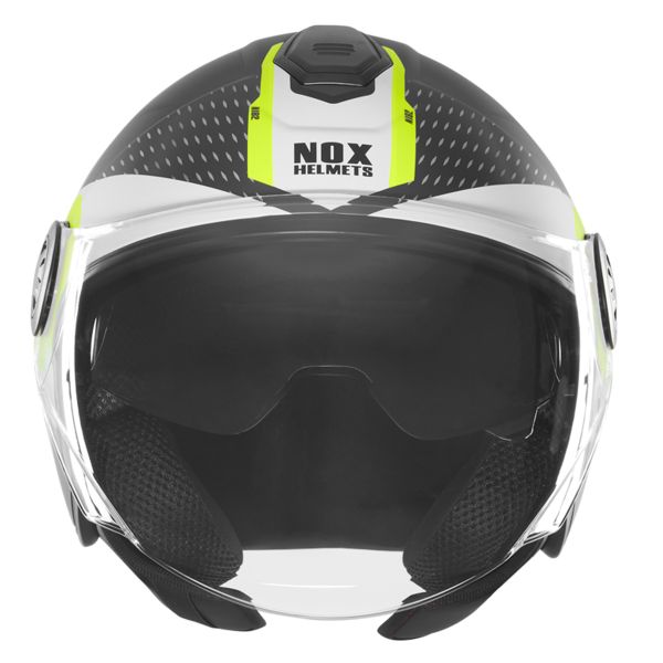 NOX N182 Round Mat Black Yellow