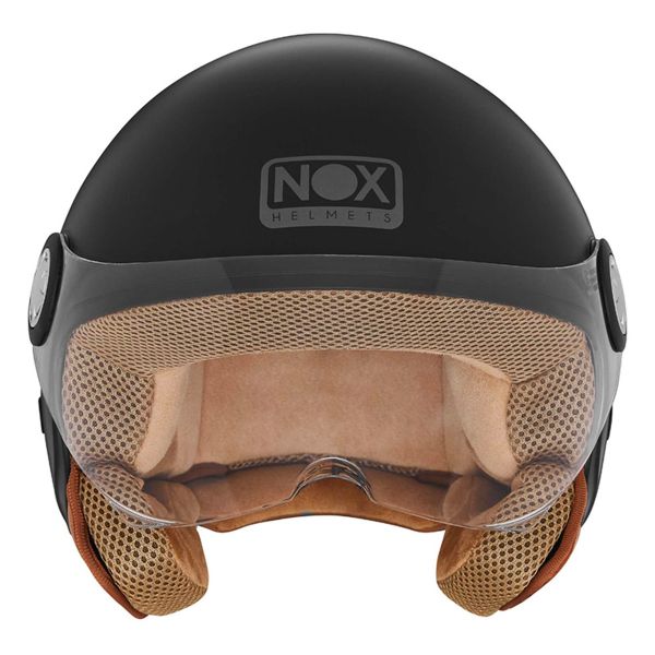 Casque Jet NOX N210 Evo Matt Black