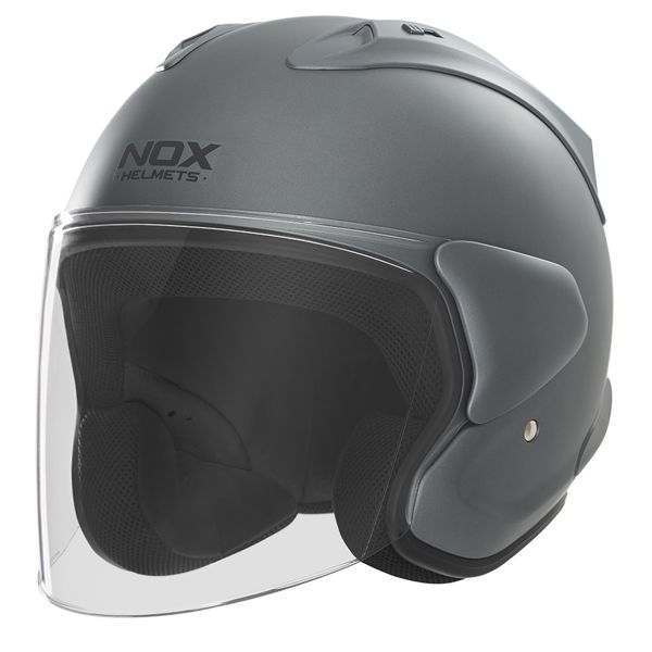 Casque Jet NOX N220-S Matt Titanium