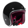 Casque Jet NOX N242 Shiny Black