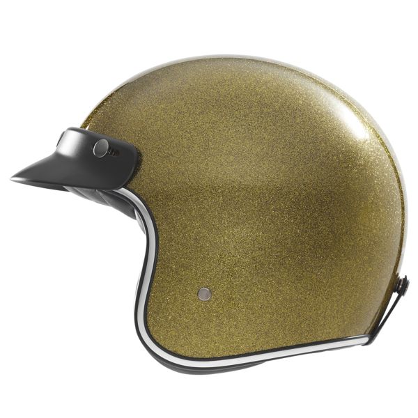 Casque Jet NOX N243 Glitter Gold