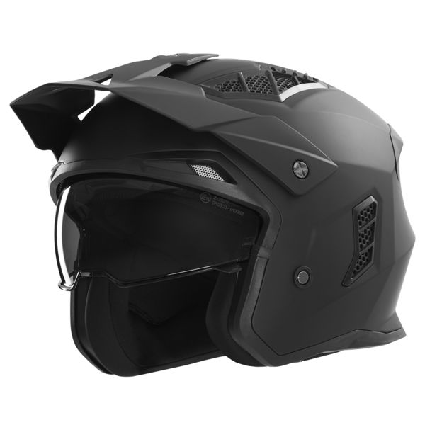 Casque Jet NOX N260 Matt Black