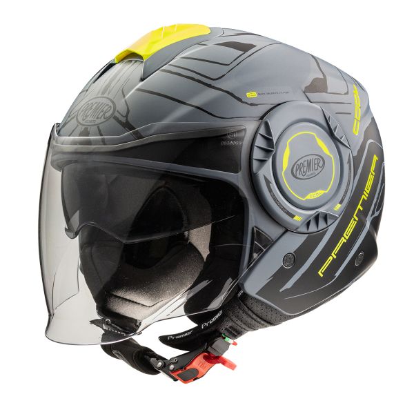 Casque Jet Premier Cool NTY GREYBM