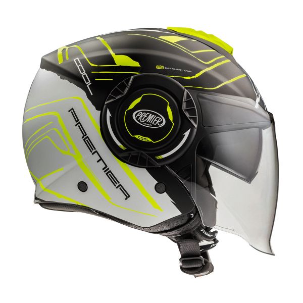 Casque Jet Premier Cool NTY8BM