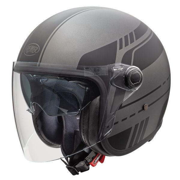 Casque Jet Premier Vangarde BL17 BM Mat