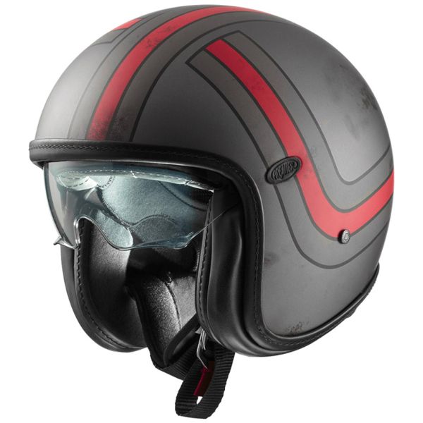 Casque Jet Premier Vintage Platinum EX 92 BM Casque Jet Premier Vintage Platinum EX 92 BM