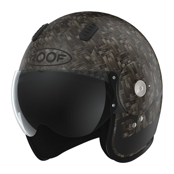 Casque Jet Roof Bamboo Black Mat