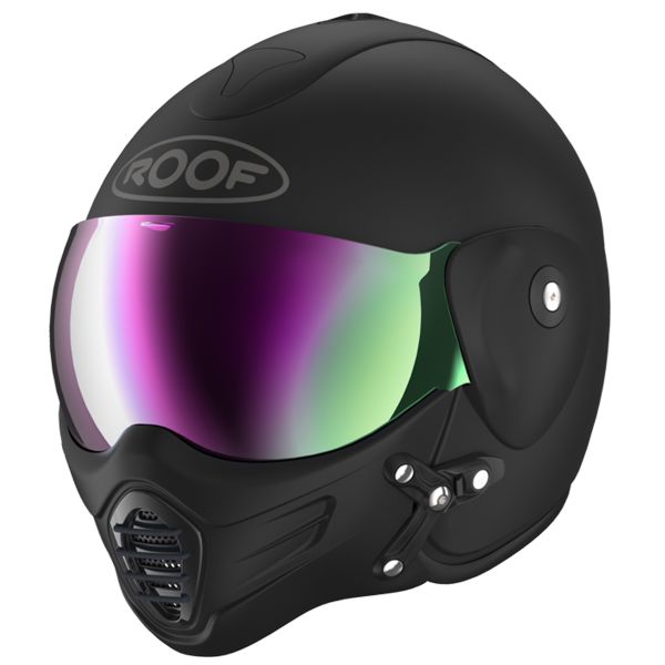 Casque Jet Roof Roadster Iron Mat Black Quartz