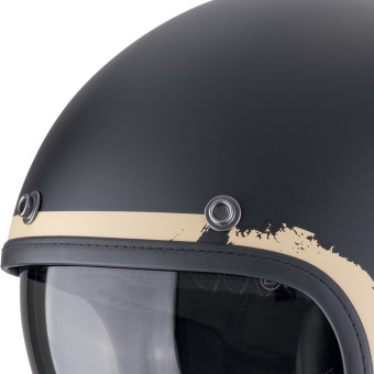 Scorpion Belfast Evo Adonis Matt Black Beige + Kit Bluetooth BT Mini