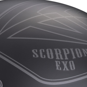 Scorpion Belfast Evo Dawg Matt Black Silver