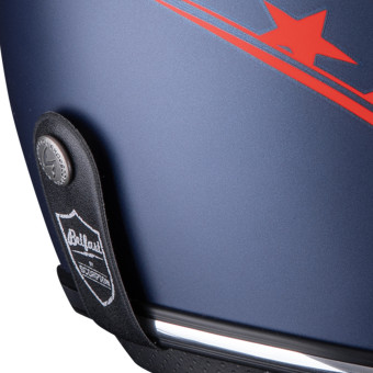 Scorpion Belfast Evo Dawg Matt Blue Red