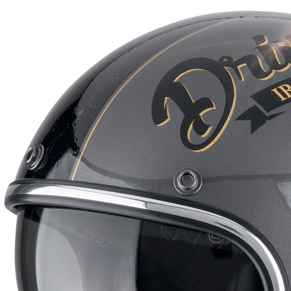 Scorpion Belfast Evo Drive Fast Silver Black Gold