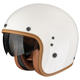 Casque Jet Scorpion Belfast Evo Luxe Cream