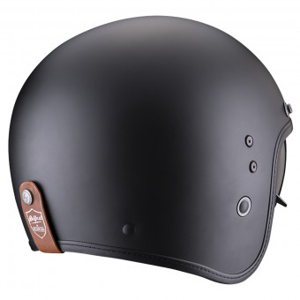 Scorpion Belfast Evo Luxe Matt Black + Kit bluetooth Exo-Com Link-1C