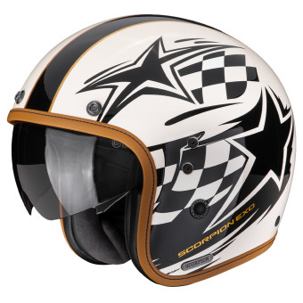 Casque Jet Scorpion Belfast II Flagstone Cream Black