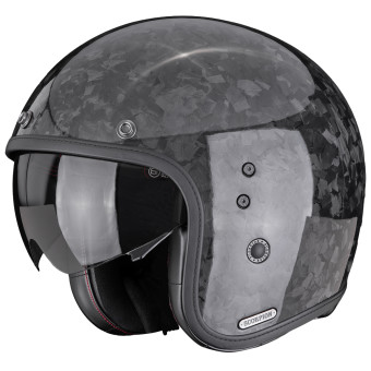 Casque Jet Scorpion Belfast II Onyx Solid Black