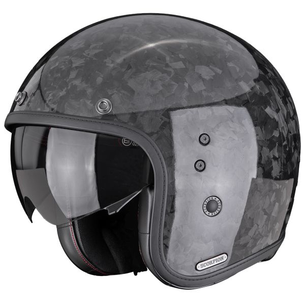 Casque Jet Scorpion Belfast II Onyx Solid Black