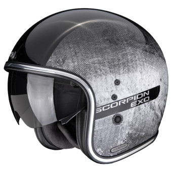 Casque Jet Scorpion Belfast II Quest Black Silver