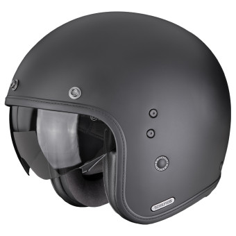 Casque Jet Scorpion Belfast II Solid Matt Black
