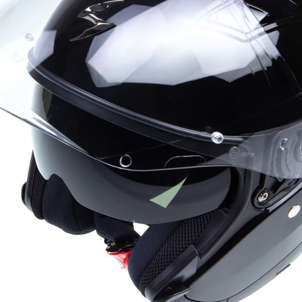 Scorpion Exo 230 Black + Kit Bluetooth Lokui K30