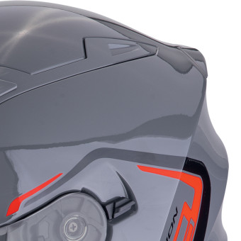 Scorpion Exo 230 Cit-E Grey Red + Kit bluetooth Exo-Com Link-1C