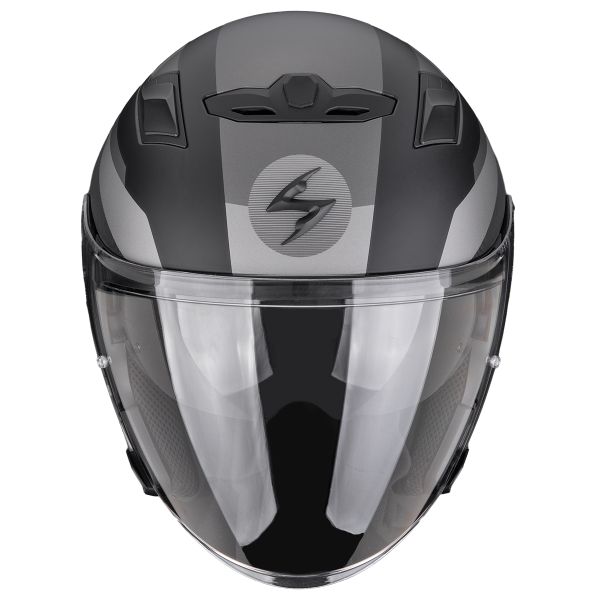 Scorpion Exo 230 Comics Matt Black Silver