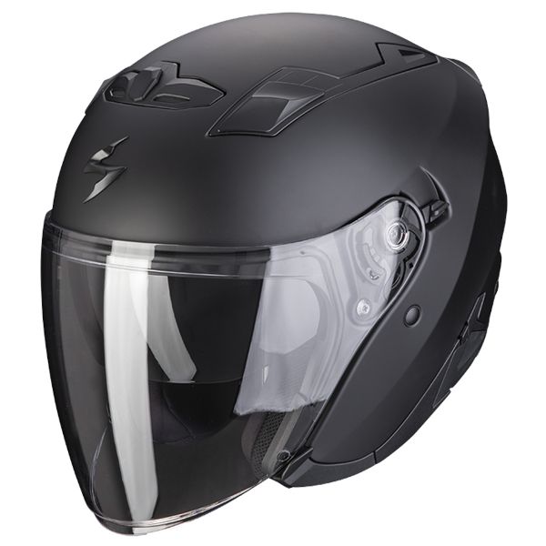 Casque Jet Scorpion Exo 230 Matt Black Casque Jet Scorpion Exo 230 Matt Black