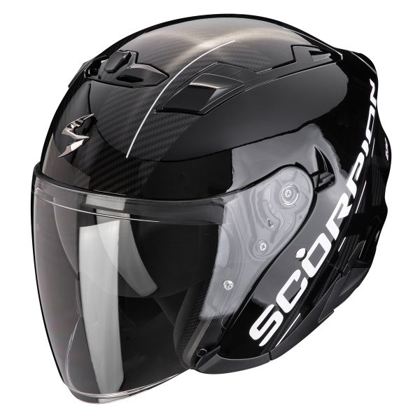 Casque Jet Scorpion Exo 230 QR Black Silver Casque Jet Scorpion Exo 230 QR Black Silver